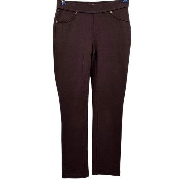 Susan Graver Weekend Cavalry Twill Knit Slim Pants Womens Size 2XSP XXS Petite - Picture 1 of 11